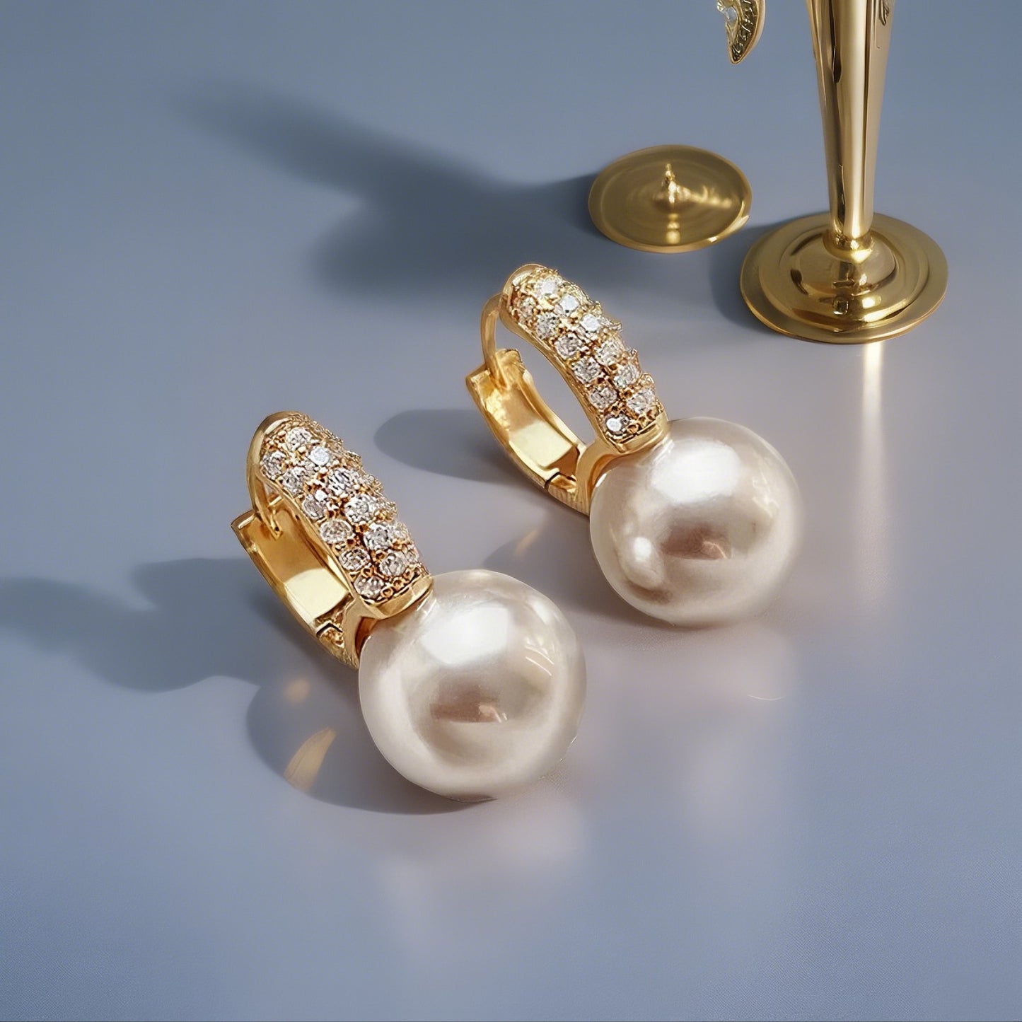 Pendientes Elegantes con Perla