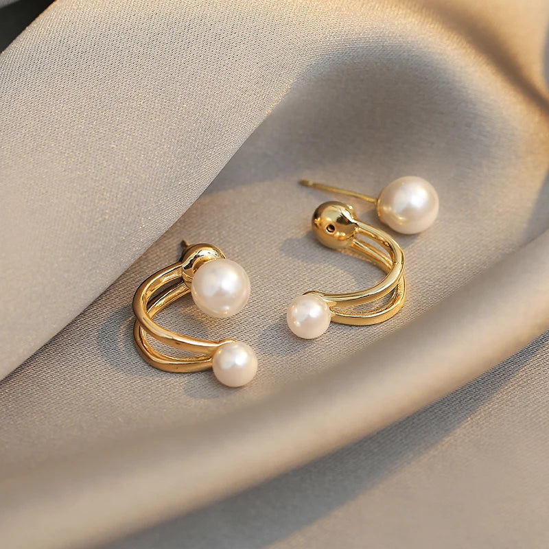 Luxury pearl earrings