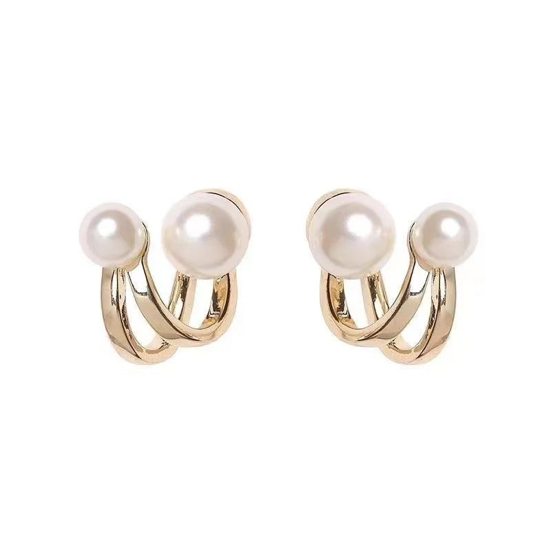 Luxury pearl earrings